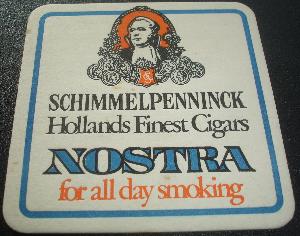  Coaster-SCHIMMELPENNINCK  Nostra Cigars