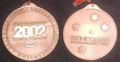 Gay Games Participation Medal