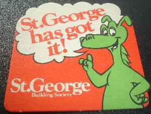 St George Building Society Coaster