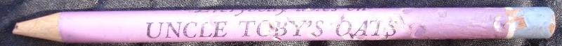 Uncle Toby's Oats Pencil 