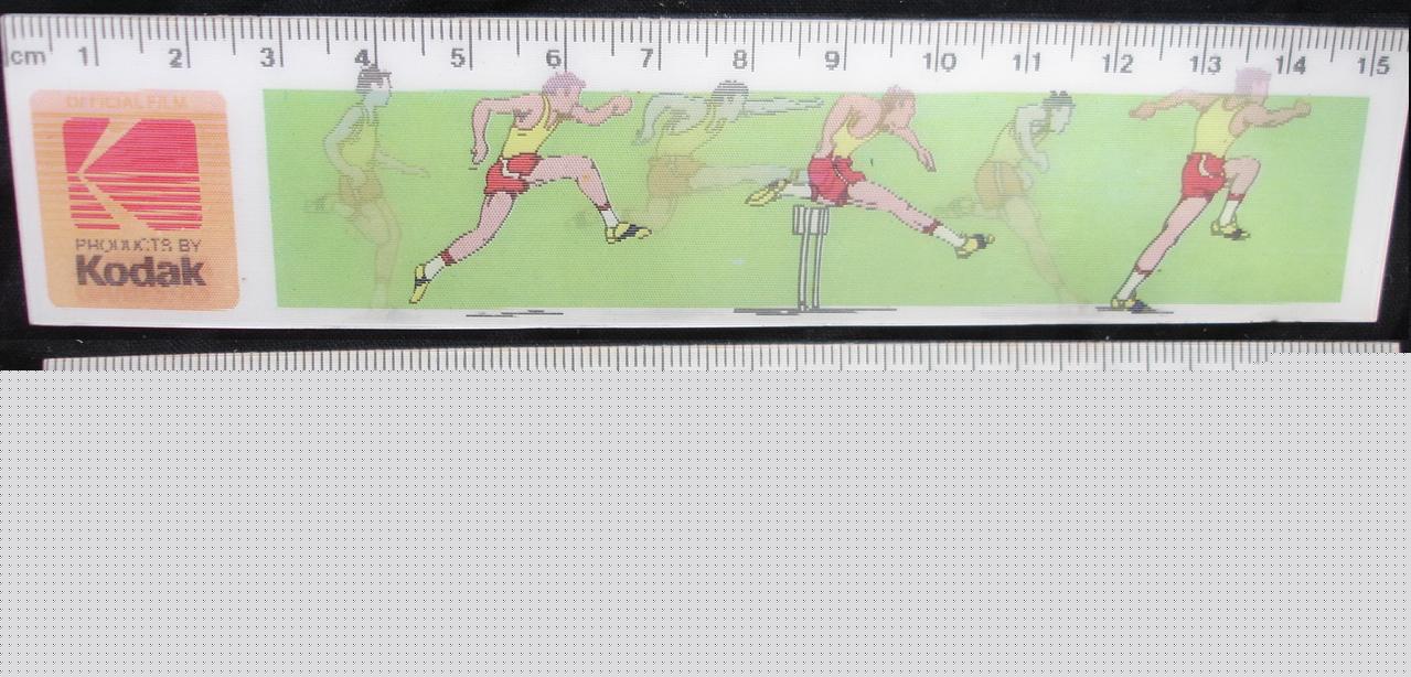 lenticular rule - Kodak - Australia Games 1985